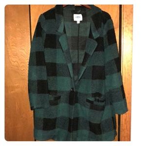 Old Navy Plaid Coat